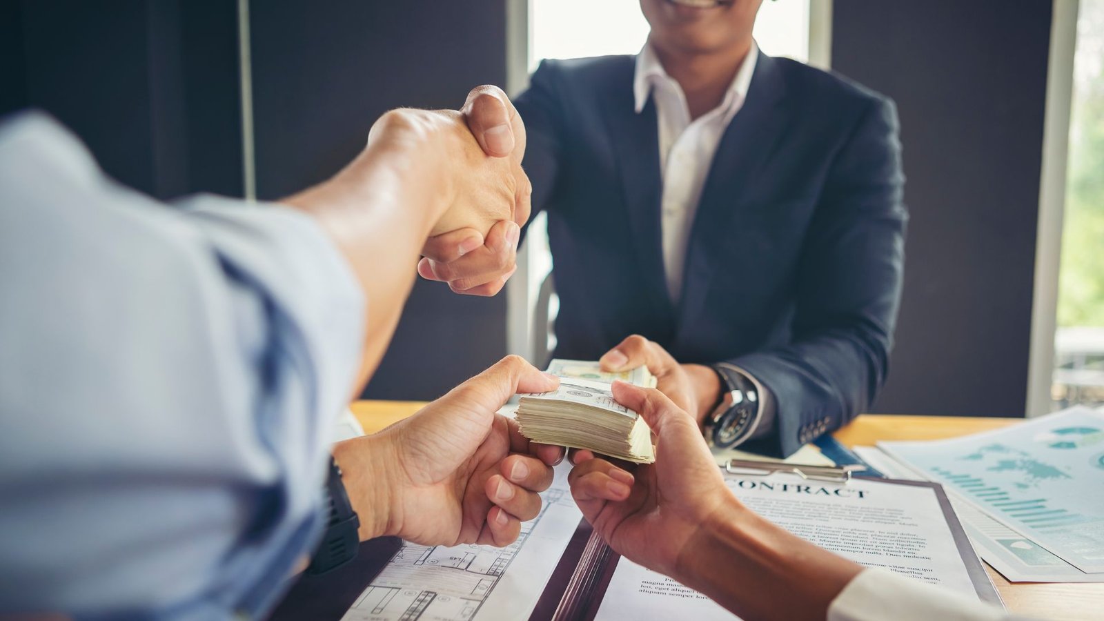 Handing compensation