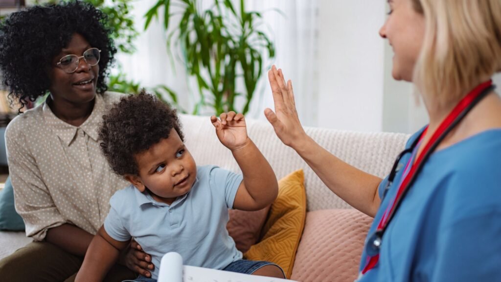 childcare at a hospital