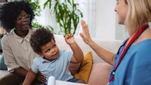 childcare at a hospital
